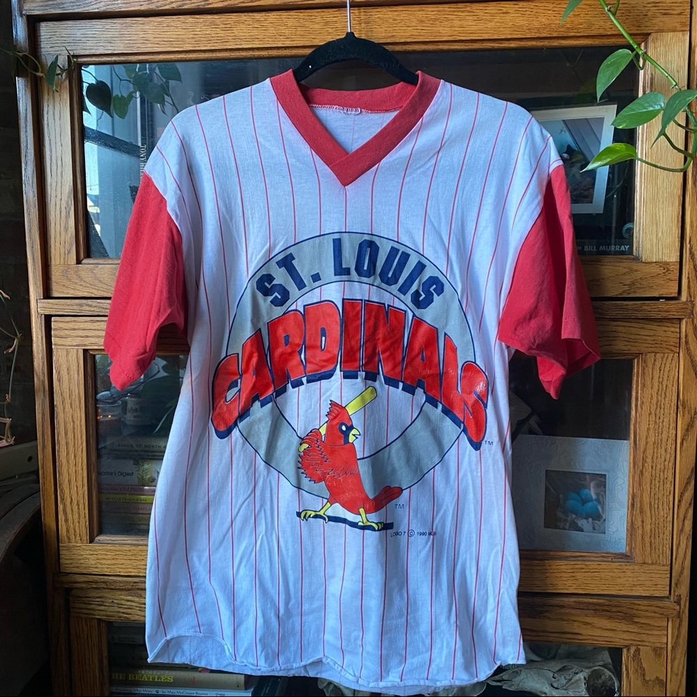 Vintage 1990 logo St. Louis Cardinals cotton jersey Men’s XL